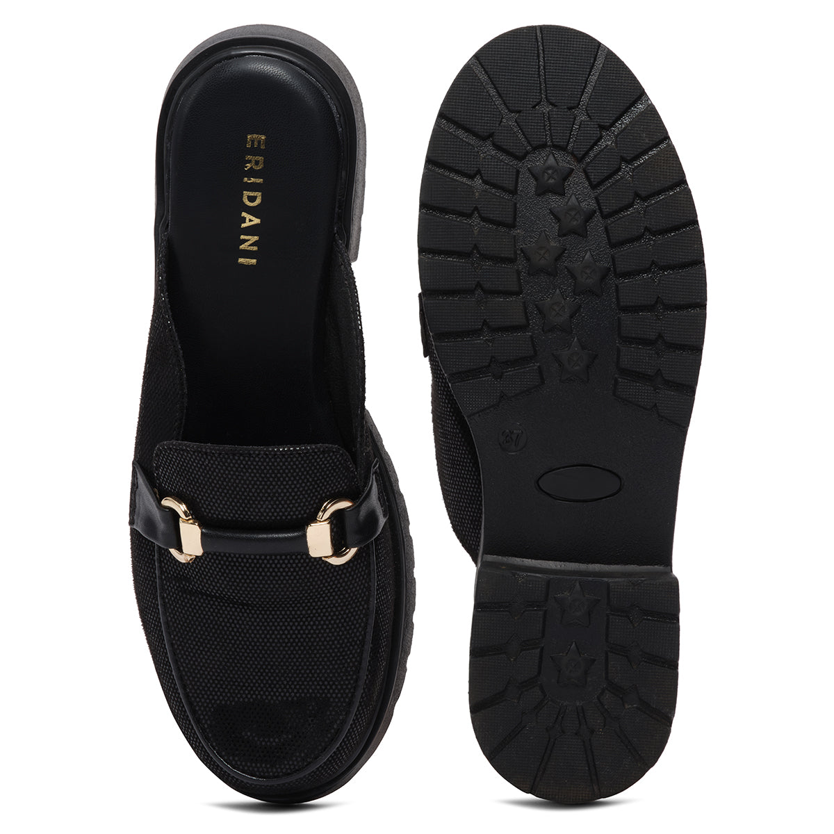 Dorian Buckle Mules