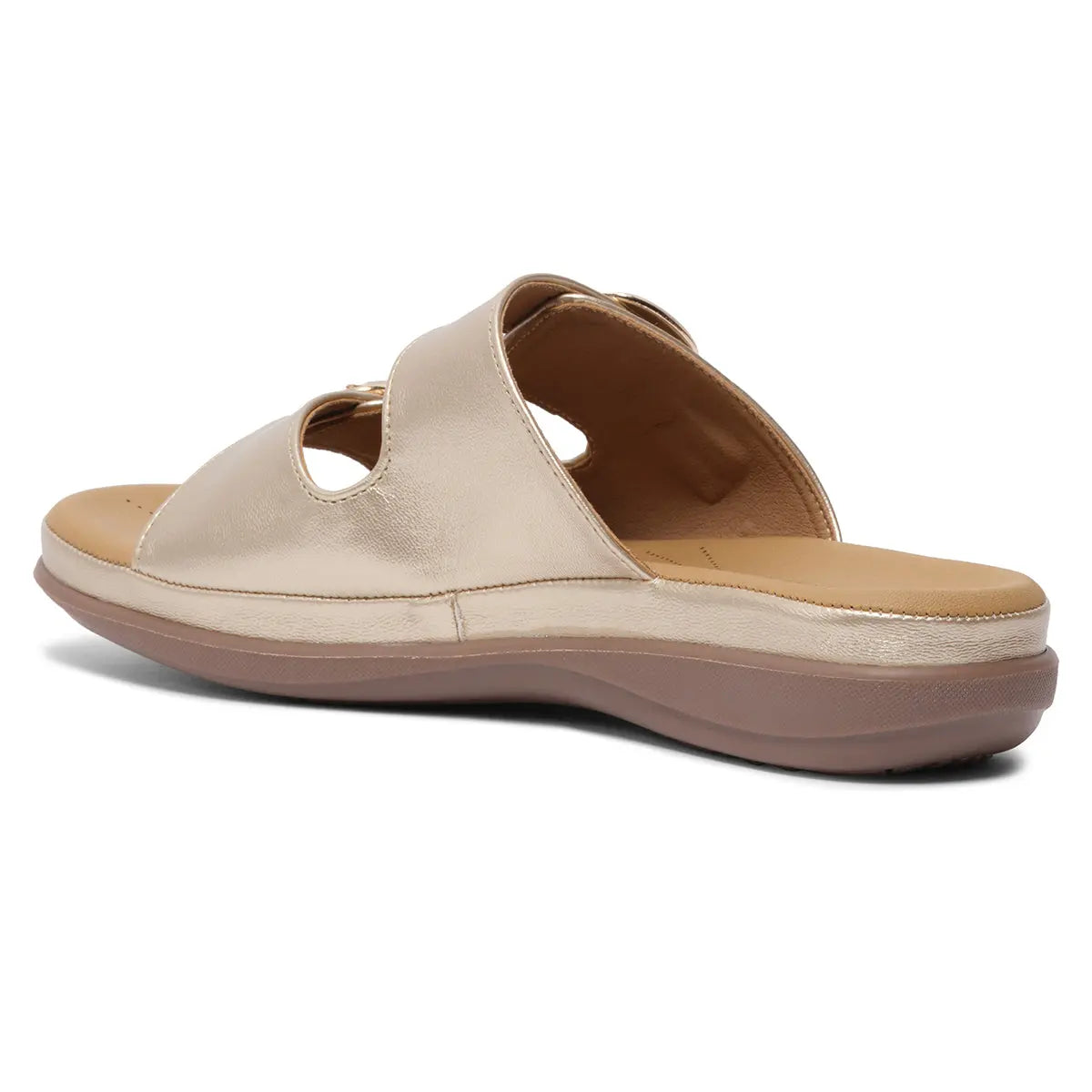 Doyel Buckle Strap Flats GUDDU SHOES