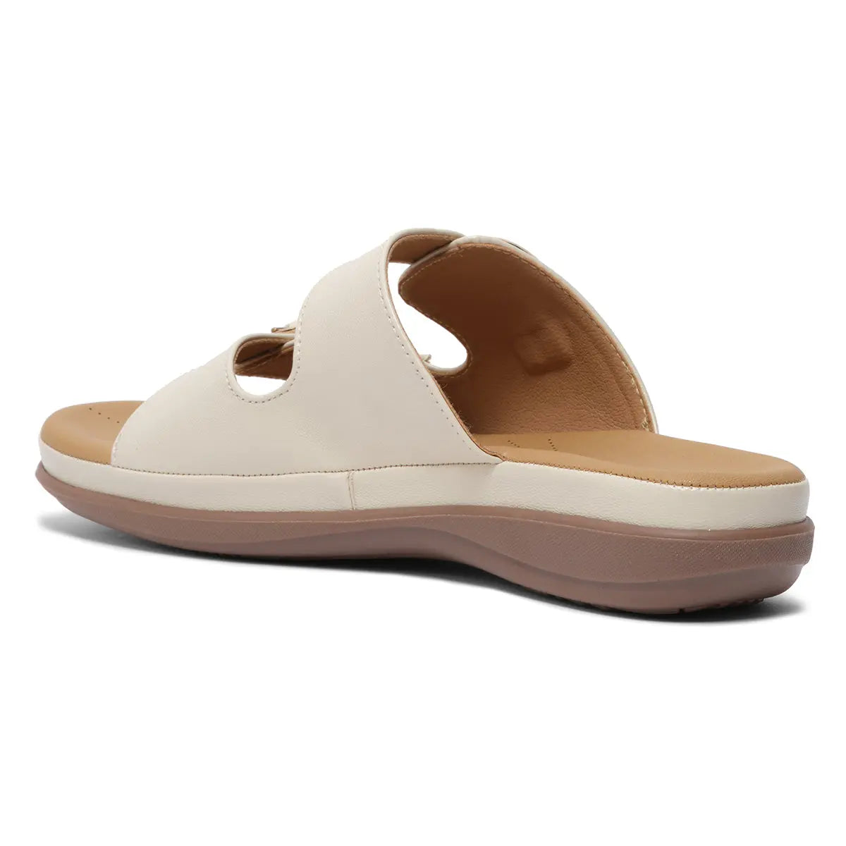 Doyel Buckle Strap Flats GUDDU SHOES