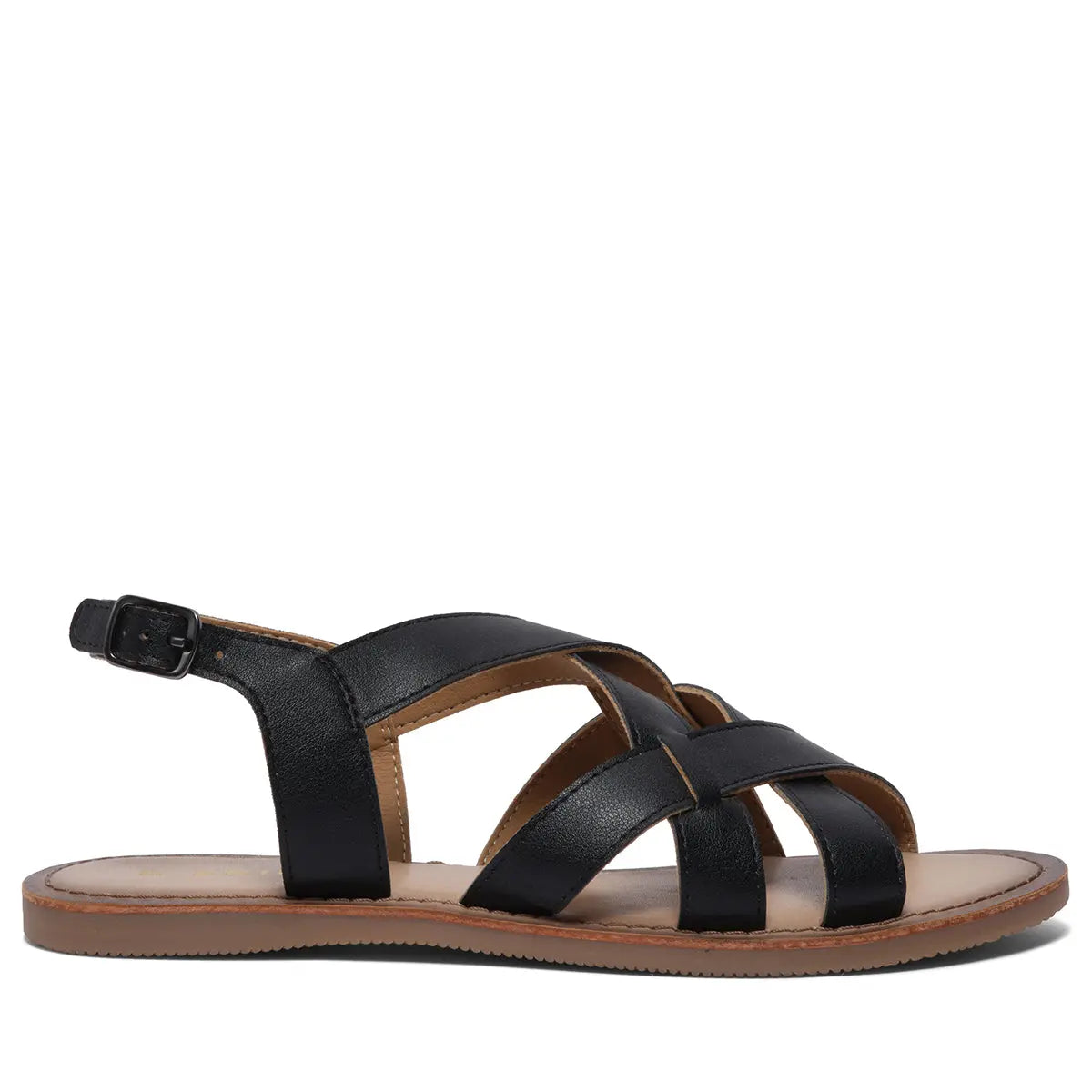Earleen Criss cross Flats Indian Leather Company