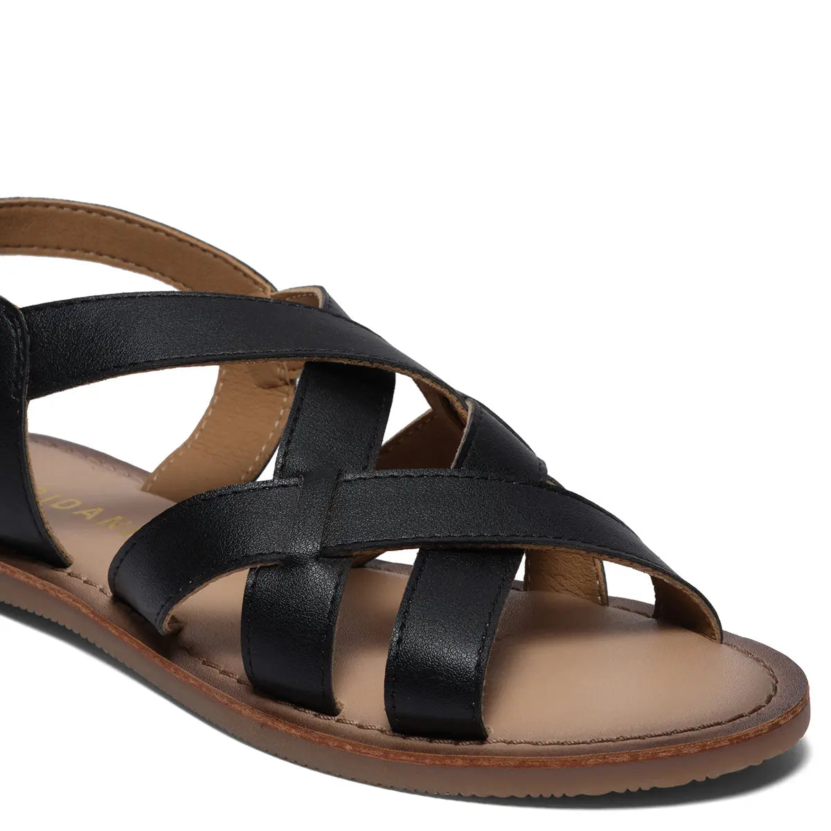 Earleen Criss cross Flats Indian Leather Company