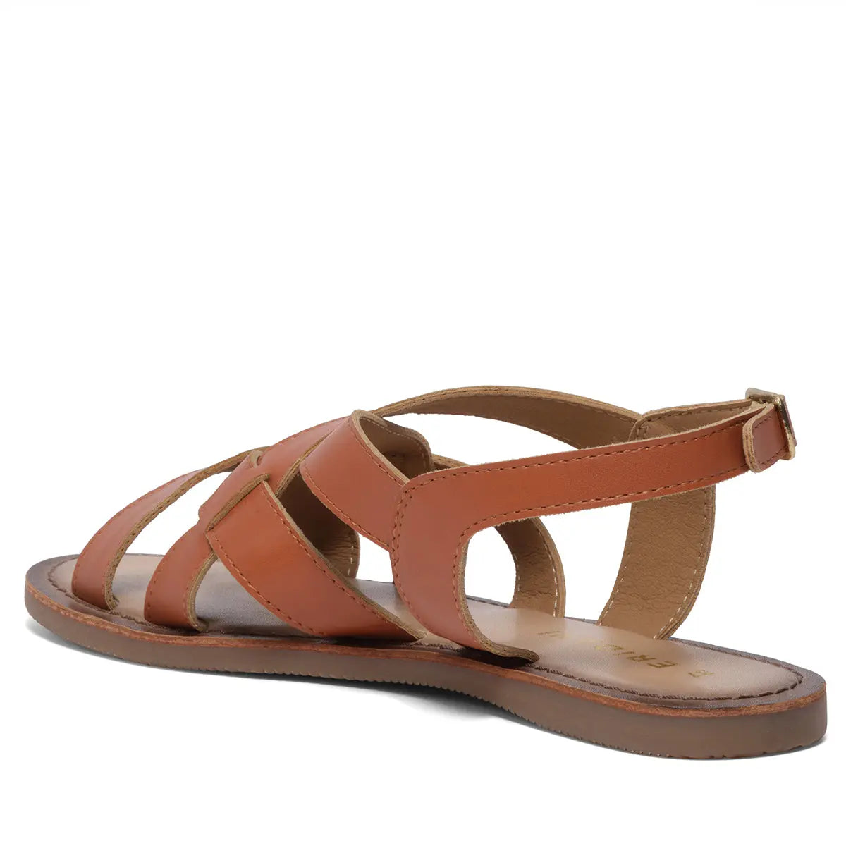 Earleen Criss cross Flats Indian Leather Company