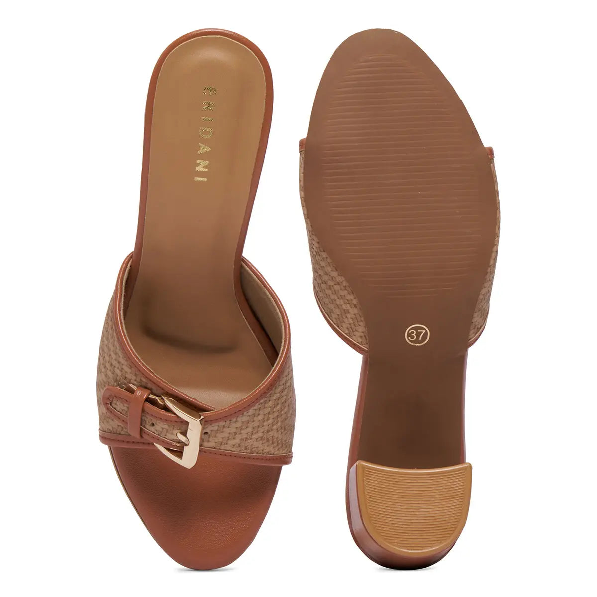 Eden Buckle Heels Ahmad Arts