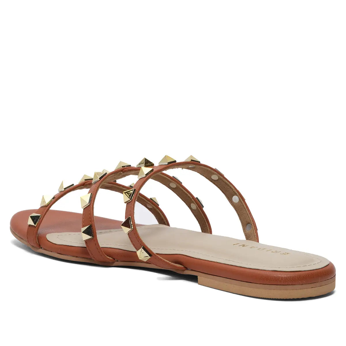 Edena Studded Flats New Model Footwear