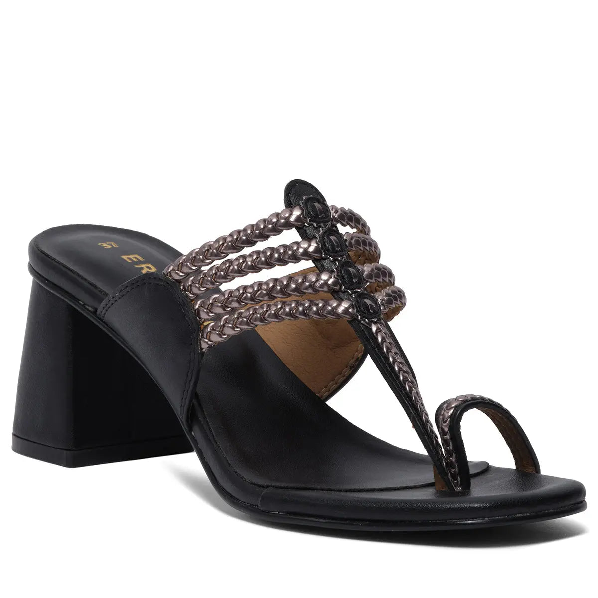 Ehani Kolhapuri Heels Indian Leather Company