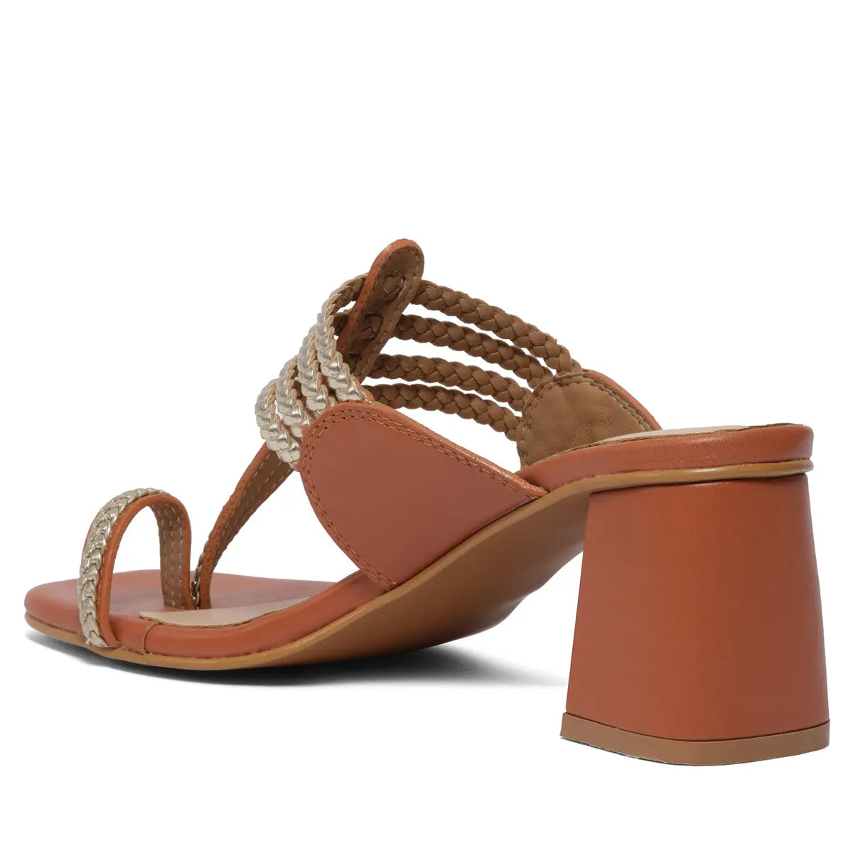 Ehani Kolhapuri Heels Indian Leather Company