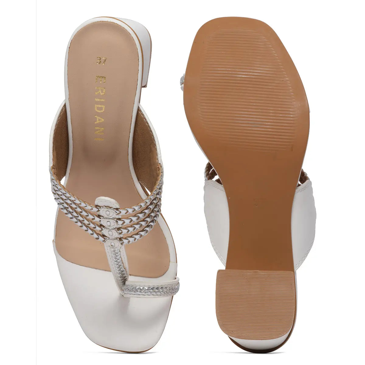 Ehani Kolhapuri Heels Indian Leather Company