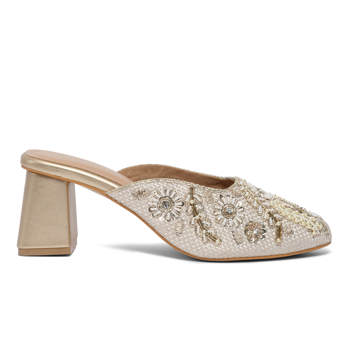 Eira Embroidered Mules
