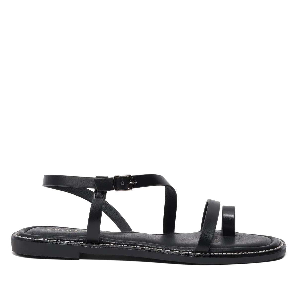 Elle Strappy Flats SilverStar Footwear