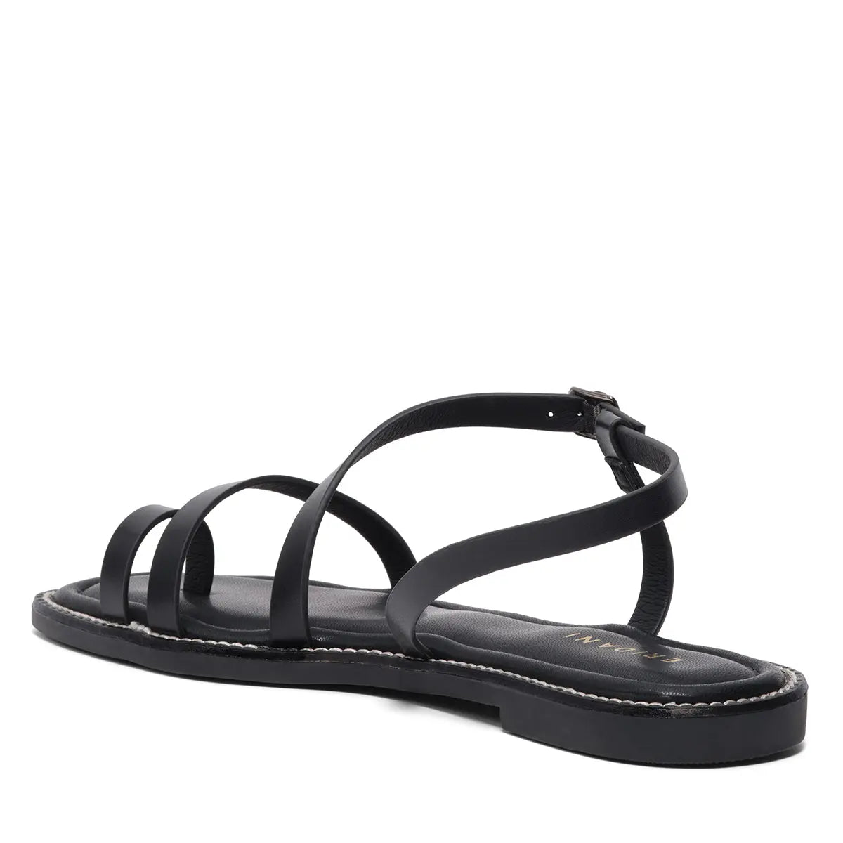 Elle Strappy Flats SilverStar Footwear