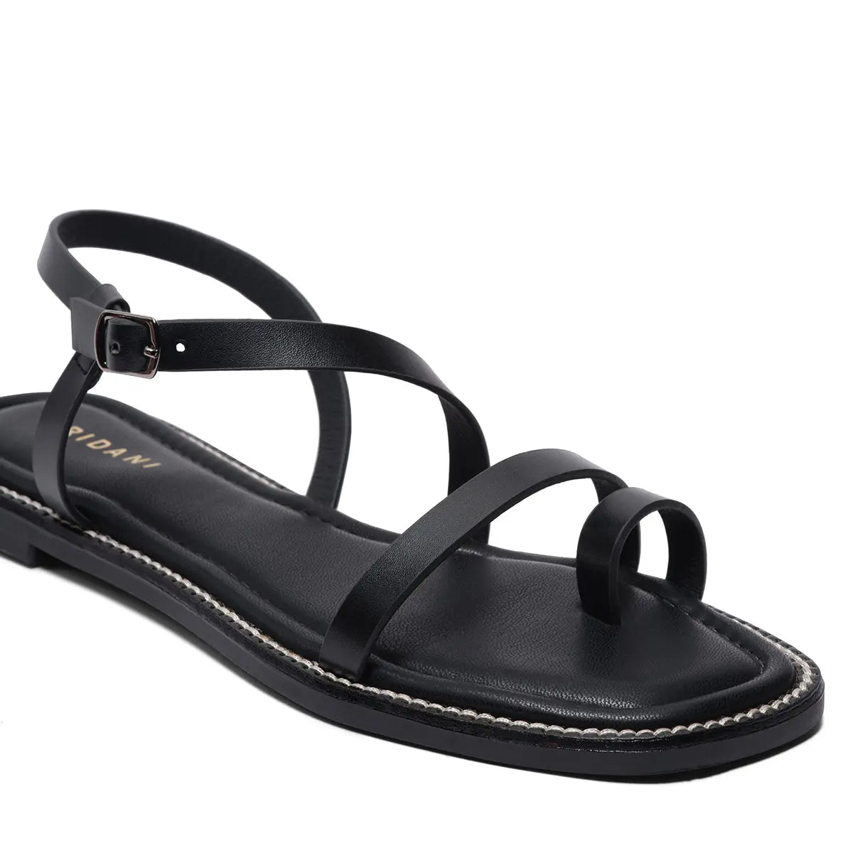 Elle Strappy Flats SilverStar Footwear
