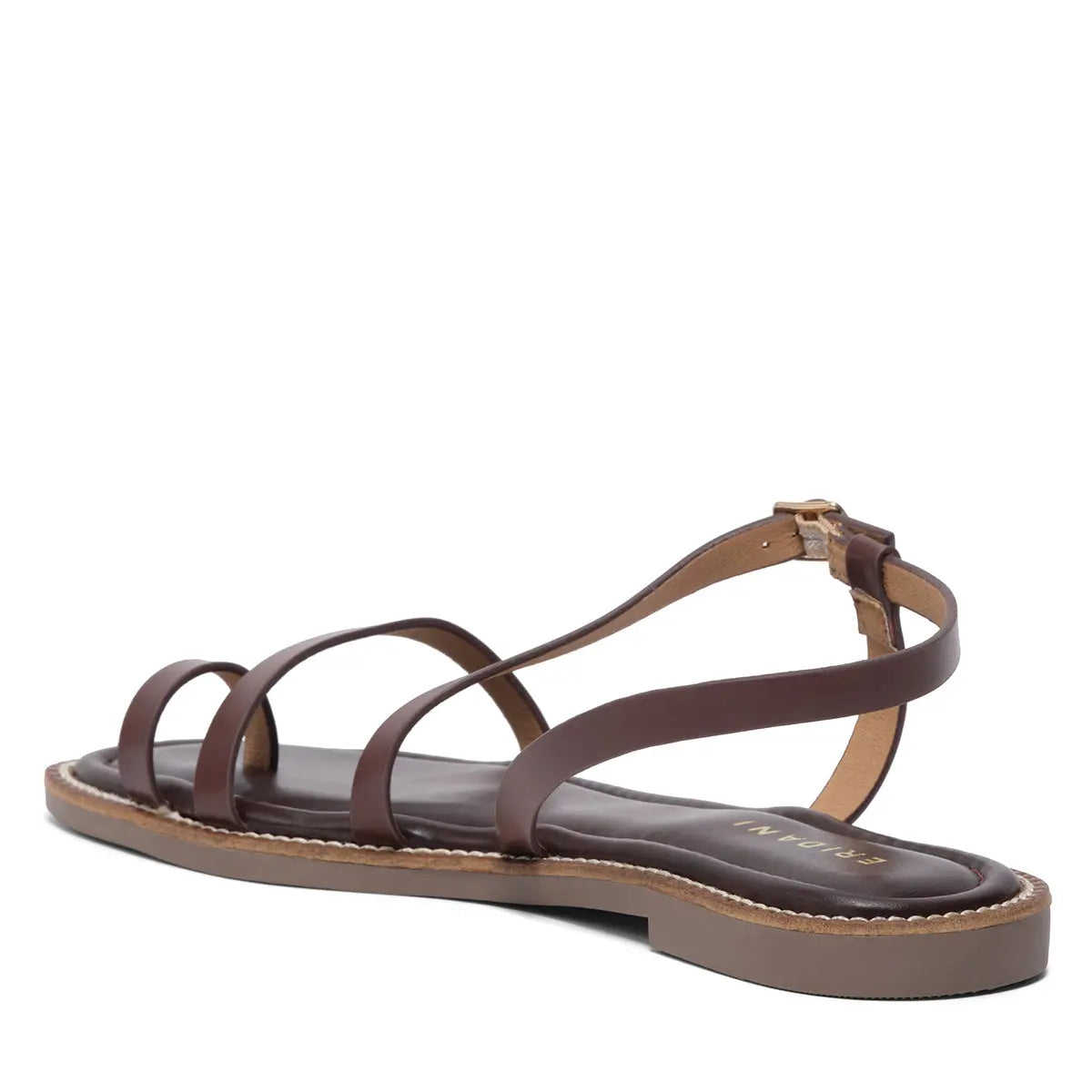 Elle Strappy Flats SilverStar Footwear