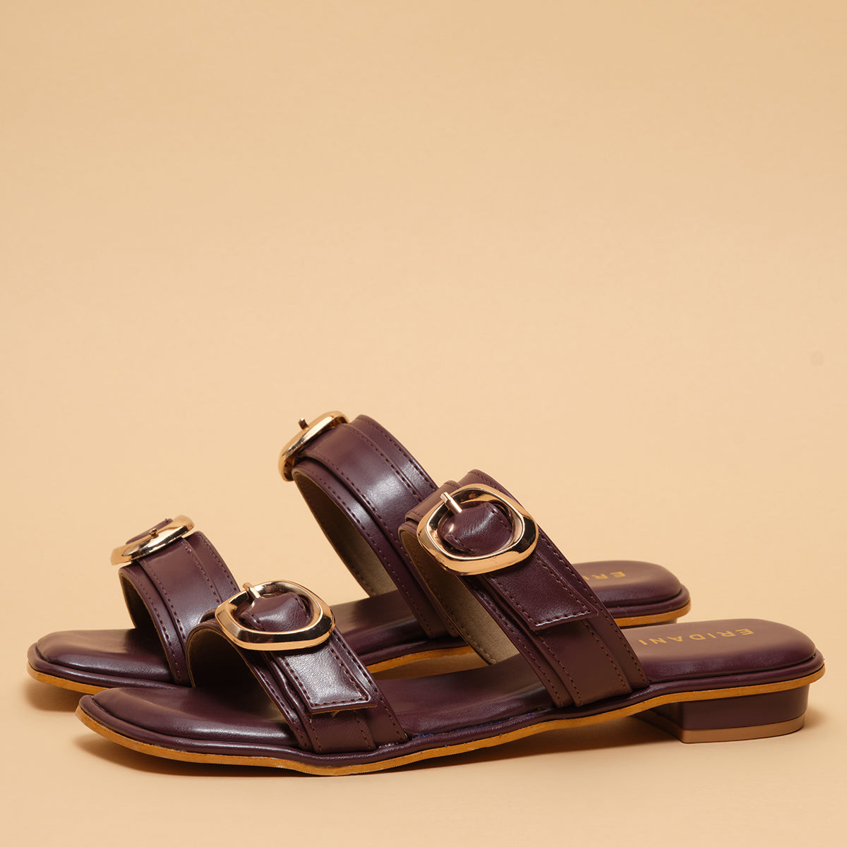 Elsia Dual strap Flats