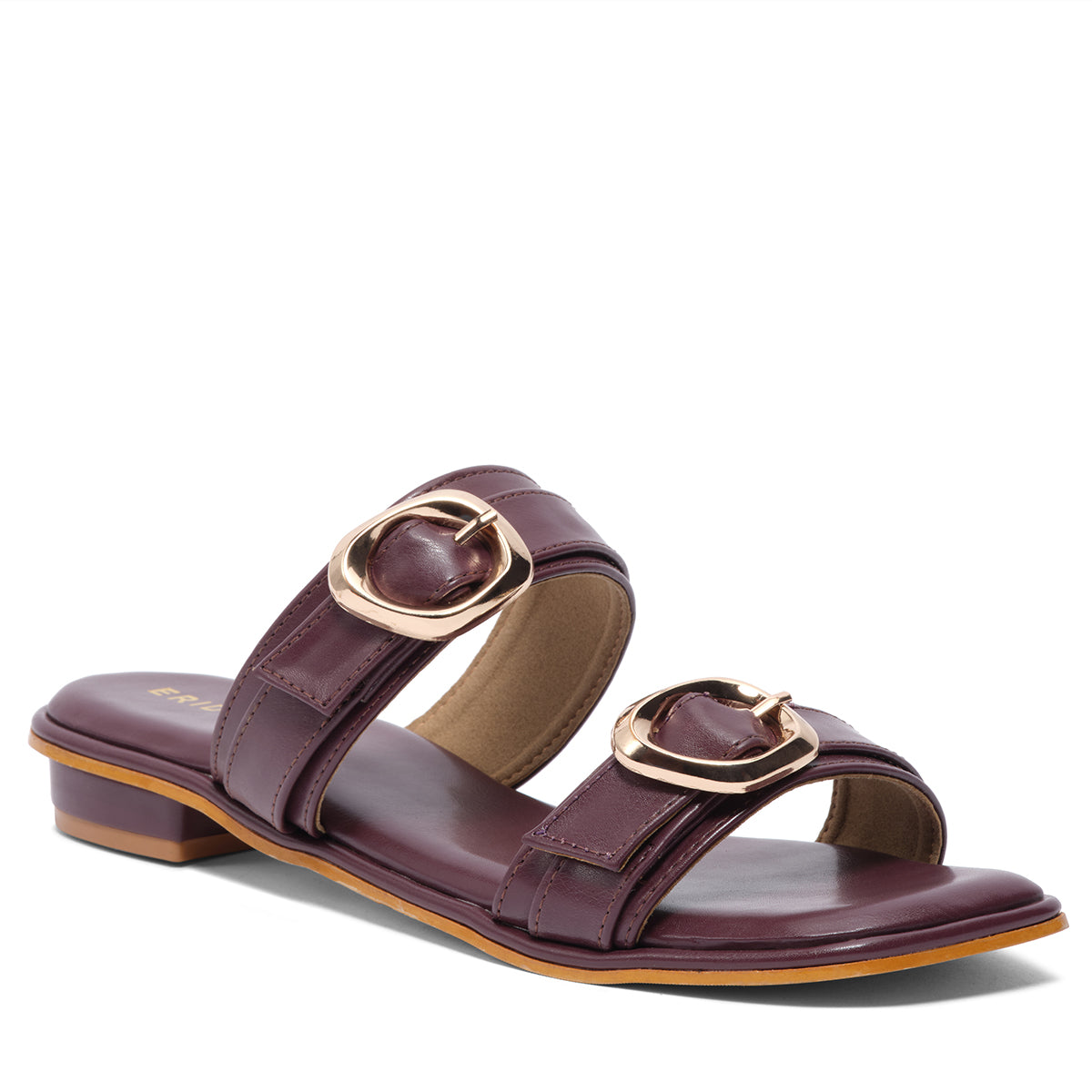 Elsia Dual strap Flats