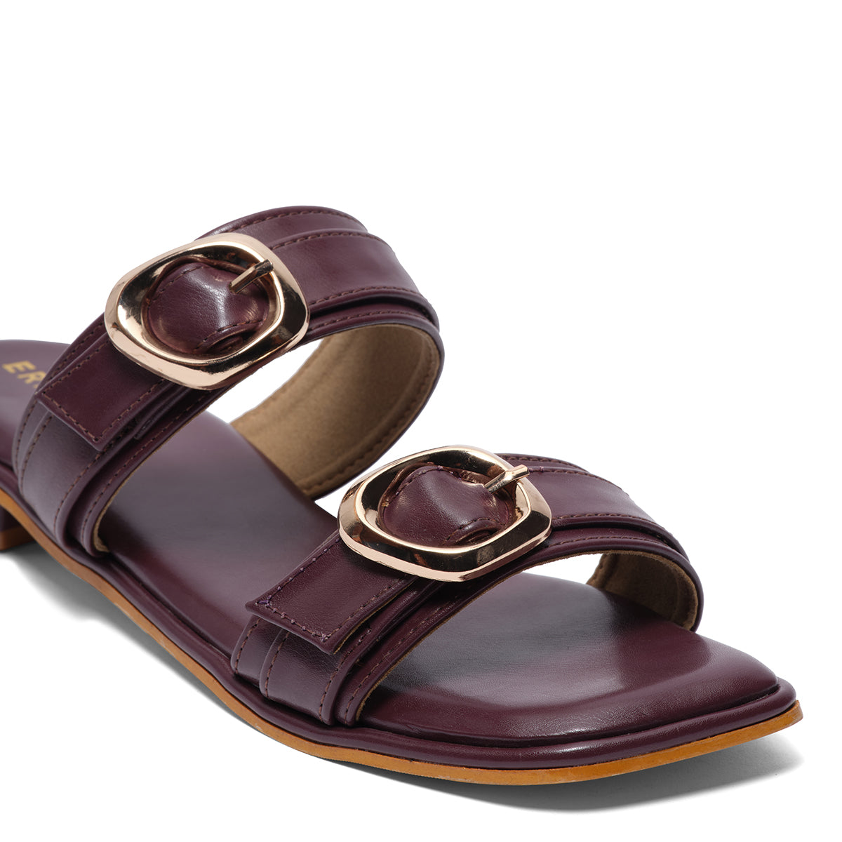 Elsia Dual strap Flats