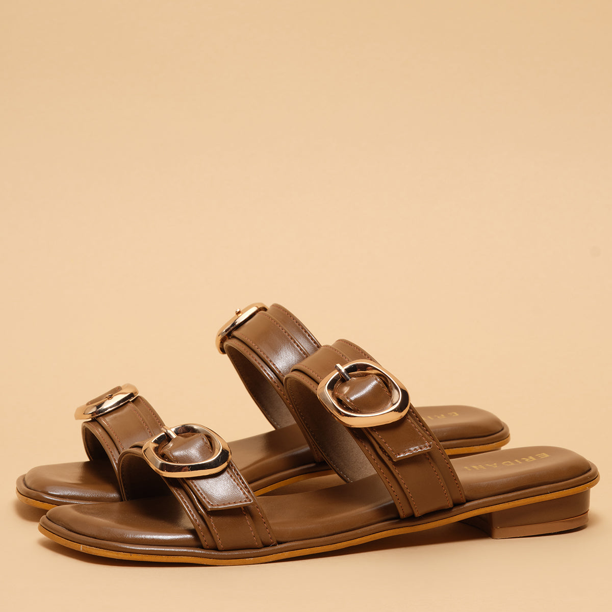 Elsia Dual strap Flats