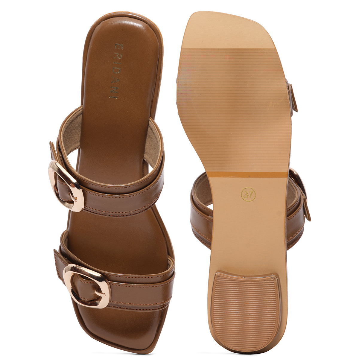 Elsia Dual strap Flats