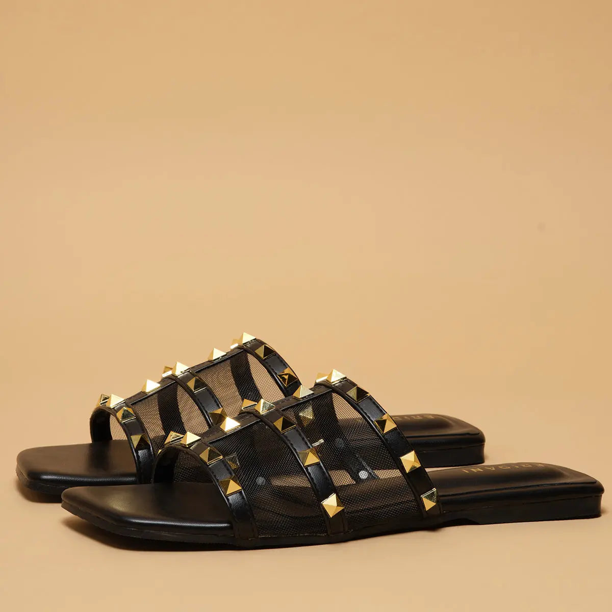 Emmy Studded Flats Ahmad Arts Eridani