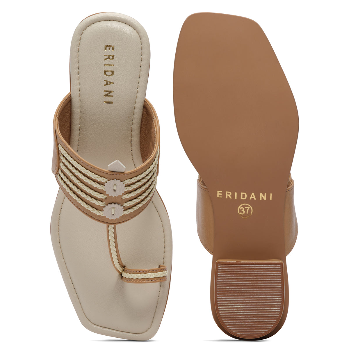 Eraya Kolhapuri Heels GUDDU SHOES Eridani