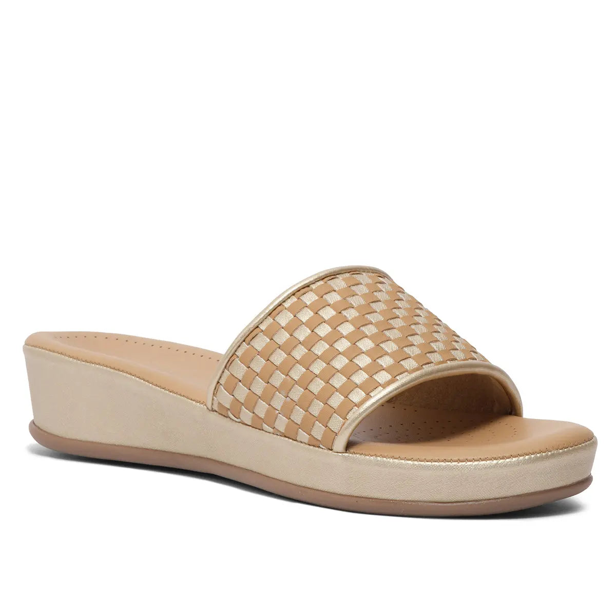 Erina Woven Flatforms Step Cloud Footwear