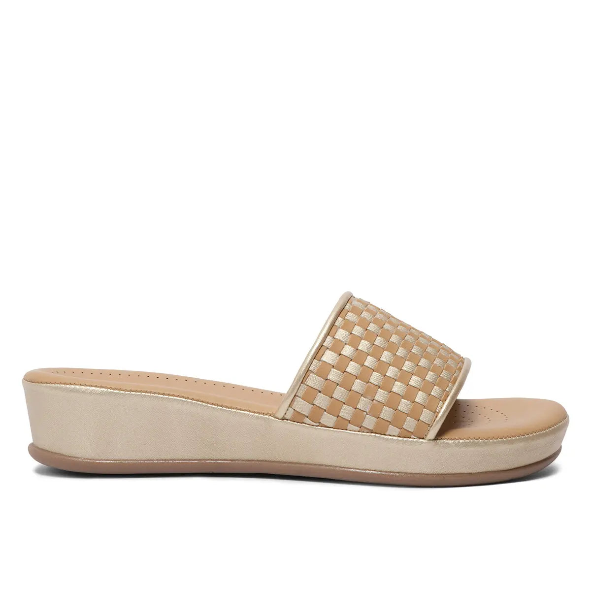 Erina Woven Flatforms Step Cloud Footwear