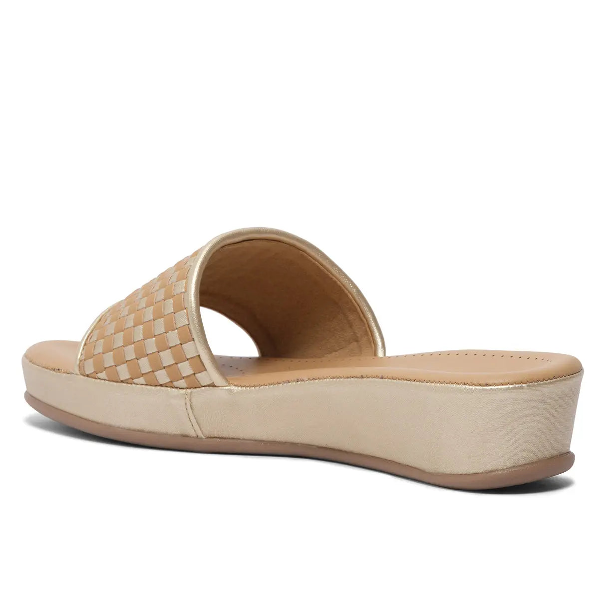 Erina Woven Flatforms Step Cloud Footwear