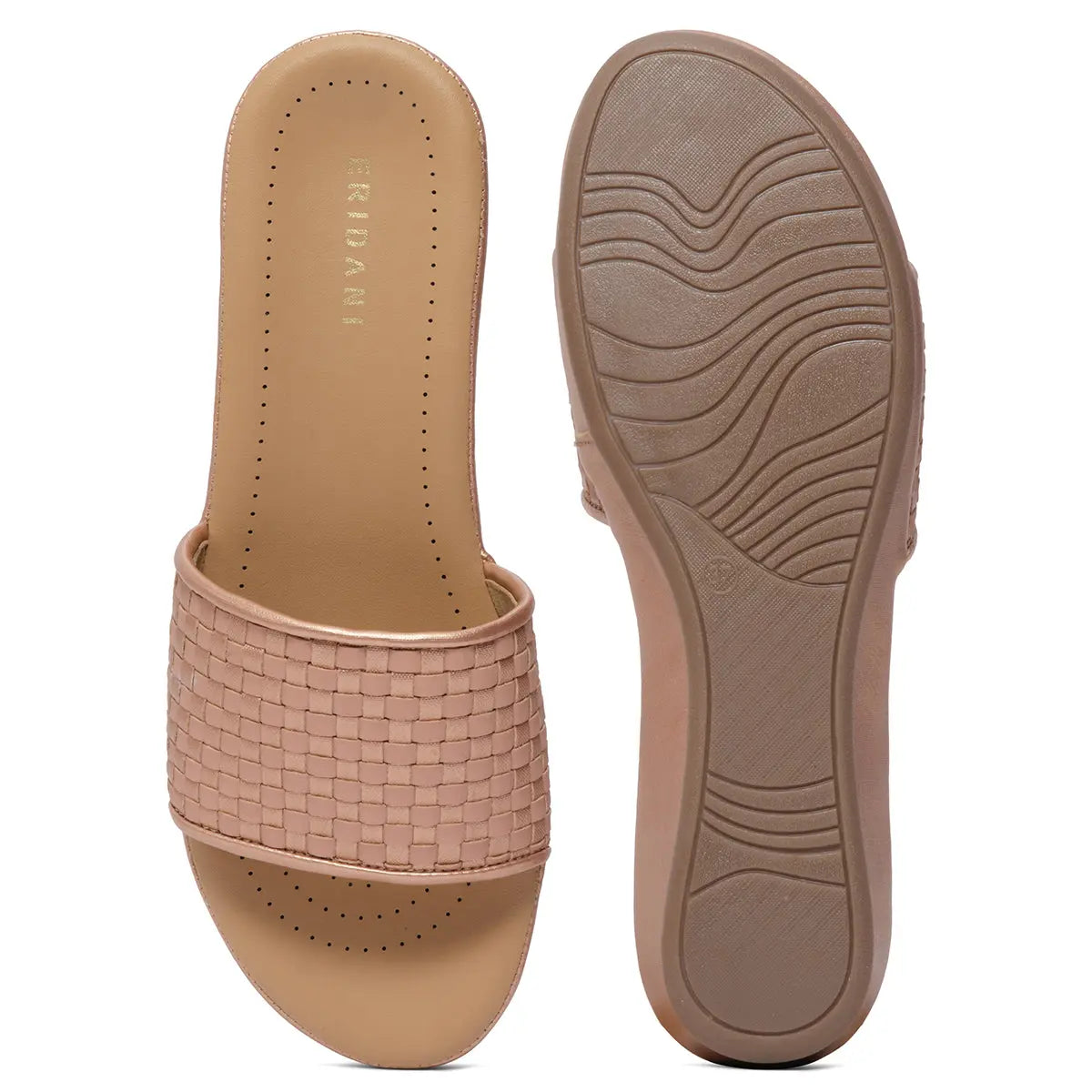 Erina Woven Flatforms Step Cloud Footwear