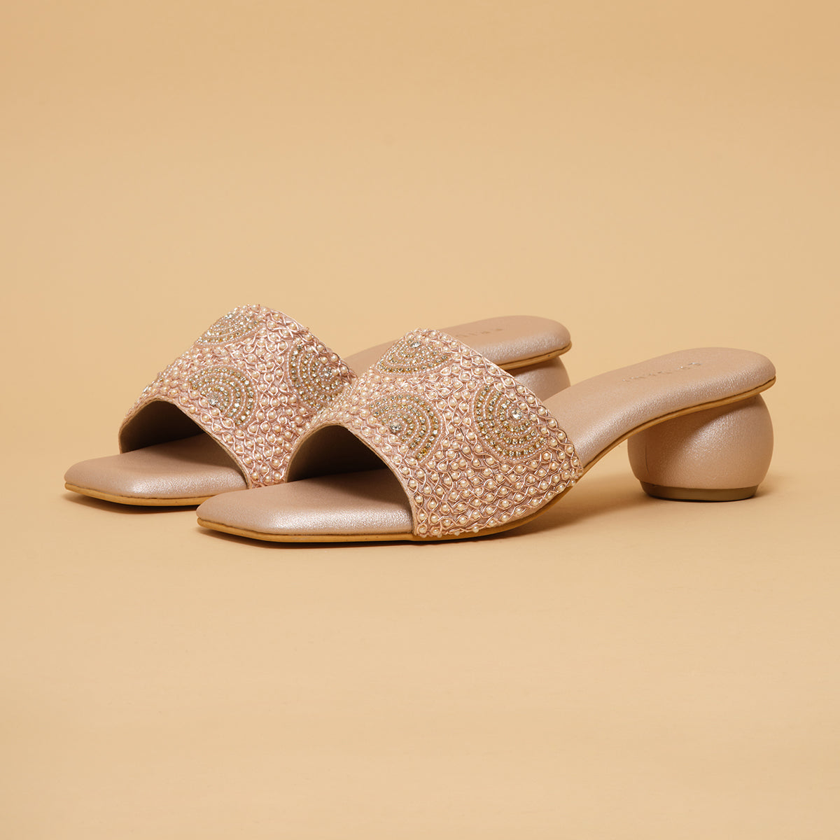 Esha Embroidered Heels