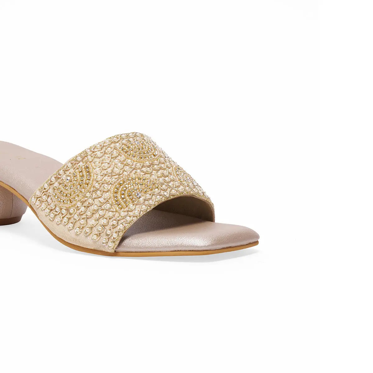 Esha Embroidered Heels Raziullah