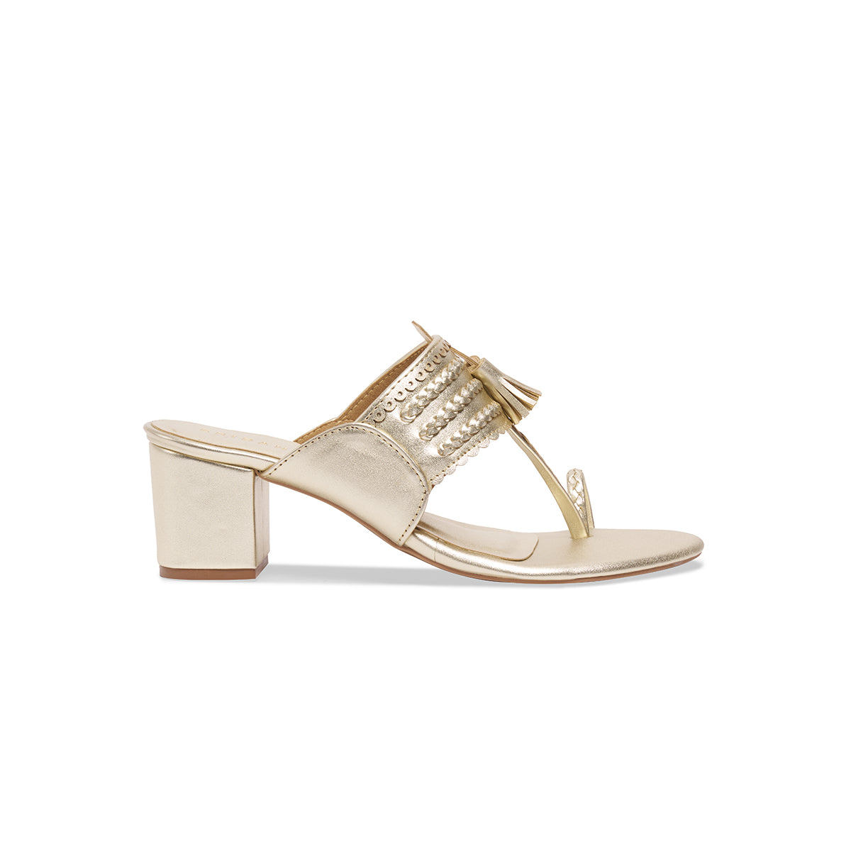 Eshikaa Kolhapuri Tassel Heels