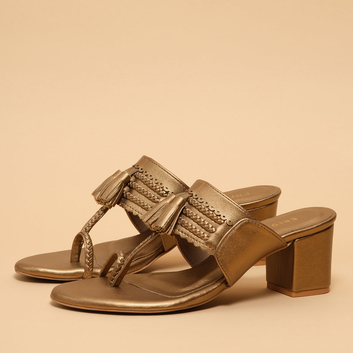 Eshikaa Kolhapuri Tassel Heels Lakhani Enterprises Eridani