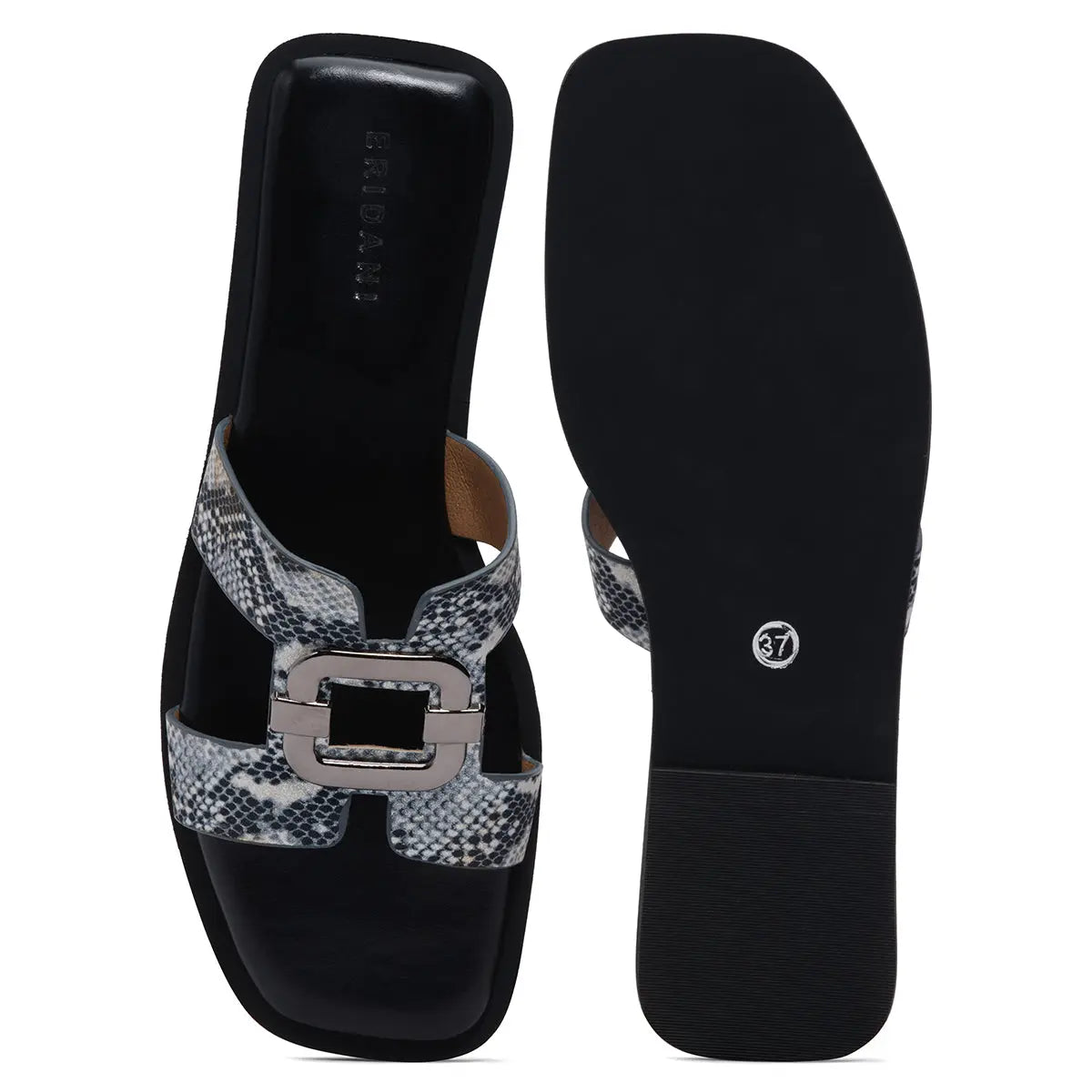 Evelina Textured Flats Ahmad Arts