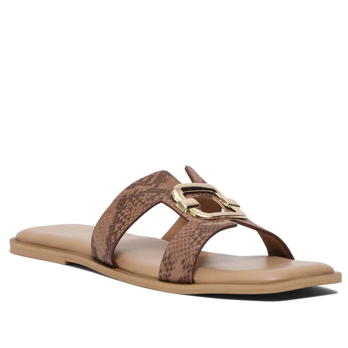 Evelina Textured Flats Ahmad Arts
