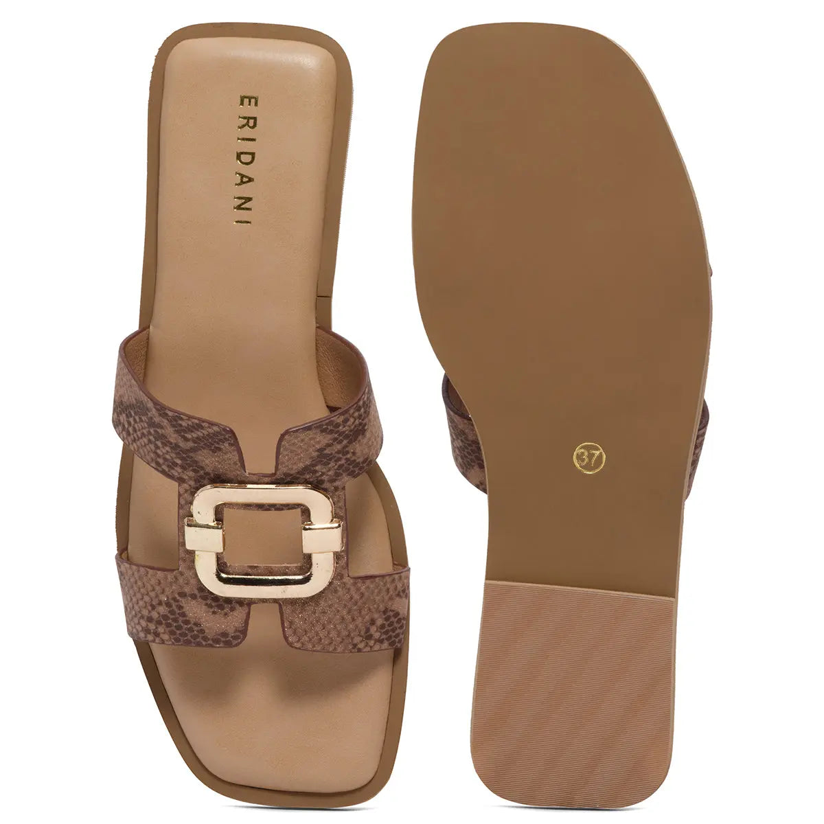 Evelina Textured Flats Ahmad Arts