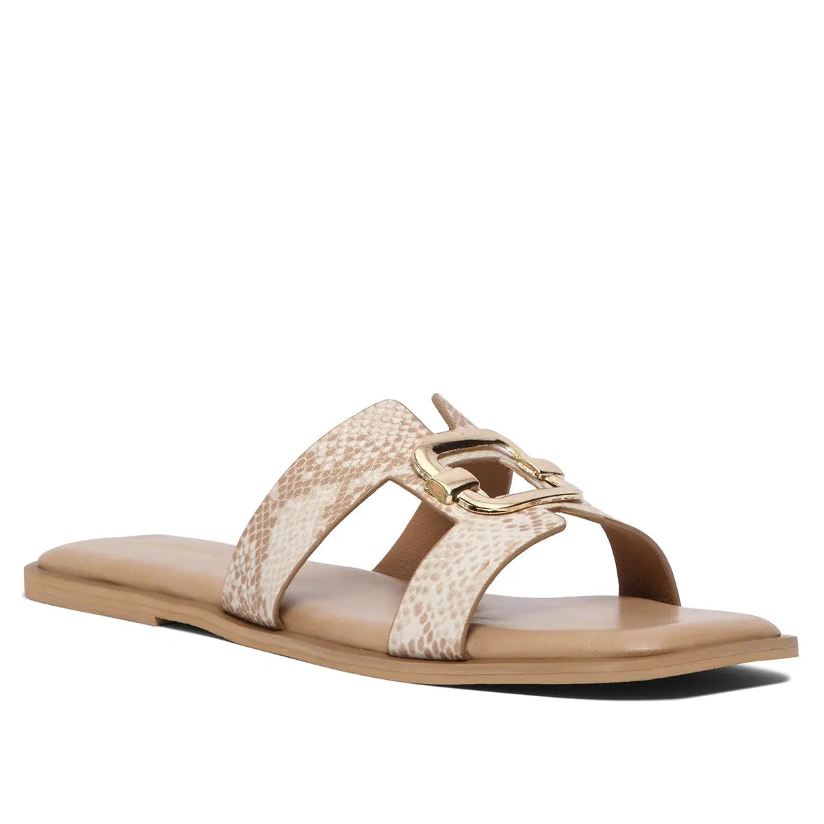 Evelina Textured Flats Ahmad Arts