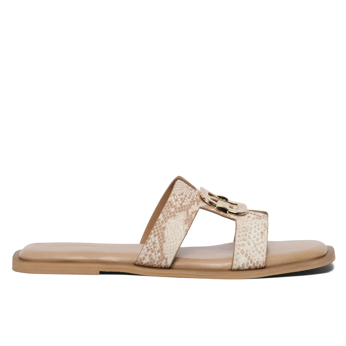 Evelina Textured Flats Ahmad Arts