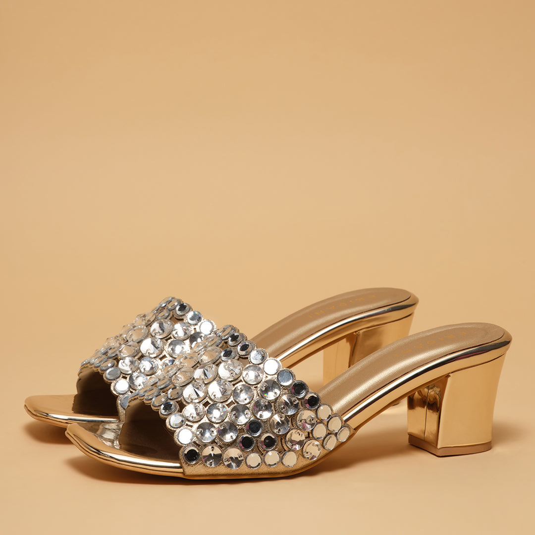 Eraya Embellished Heels KM Footwear Eridani