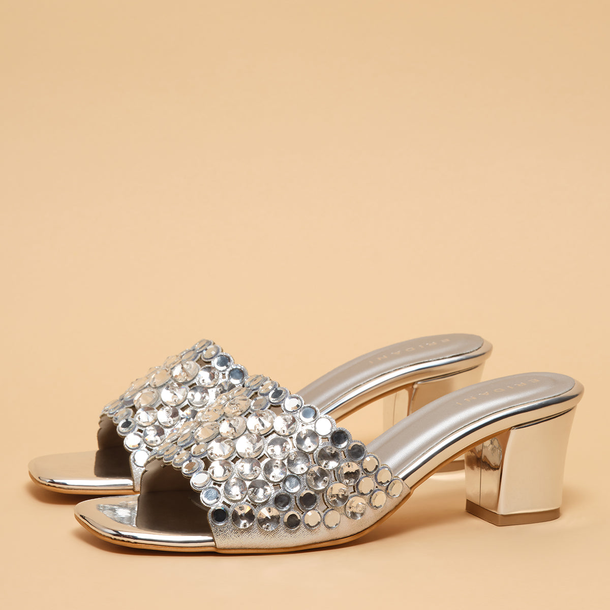 Eraya Embellished Heels KM Footwear Eridani