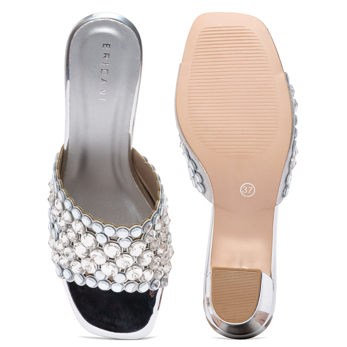 Eraya Embellished Heels KM Footwear Eridani