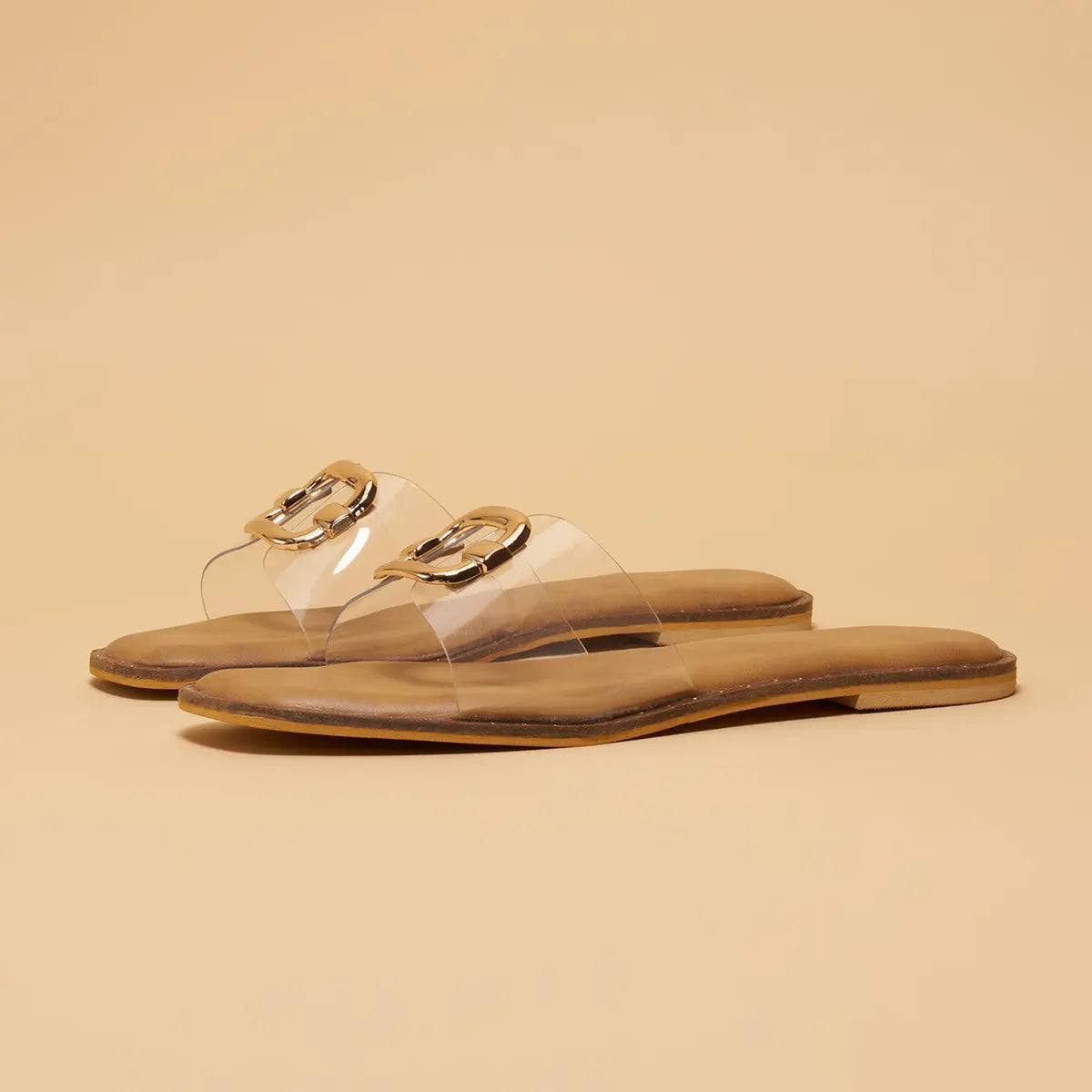 Fara Casual Buckle Flats AF Shoe Co