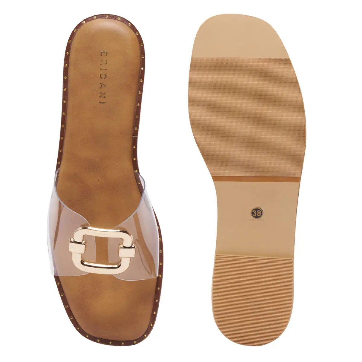 Fara Casual Buckle Flats AF Shoe Co