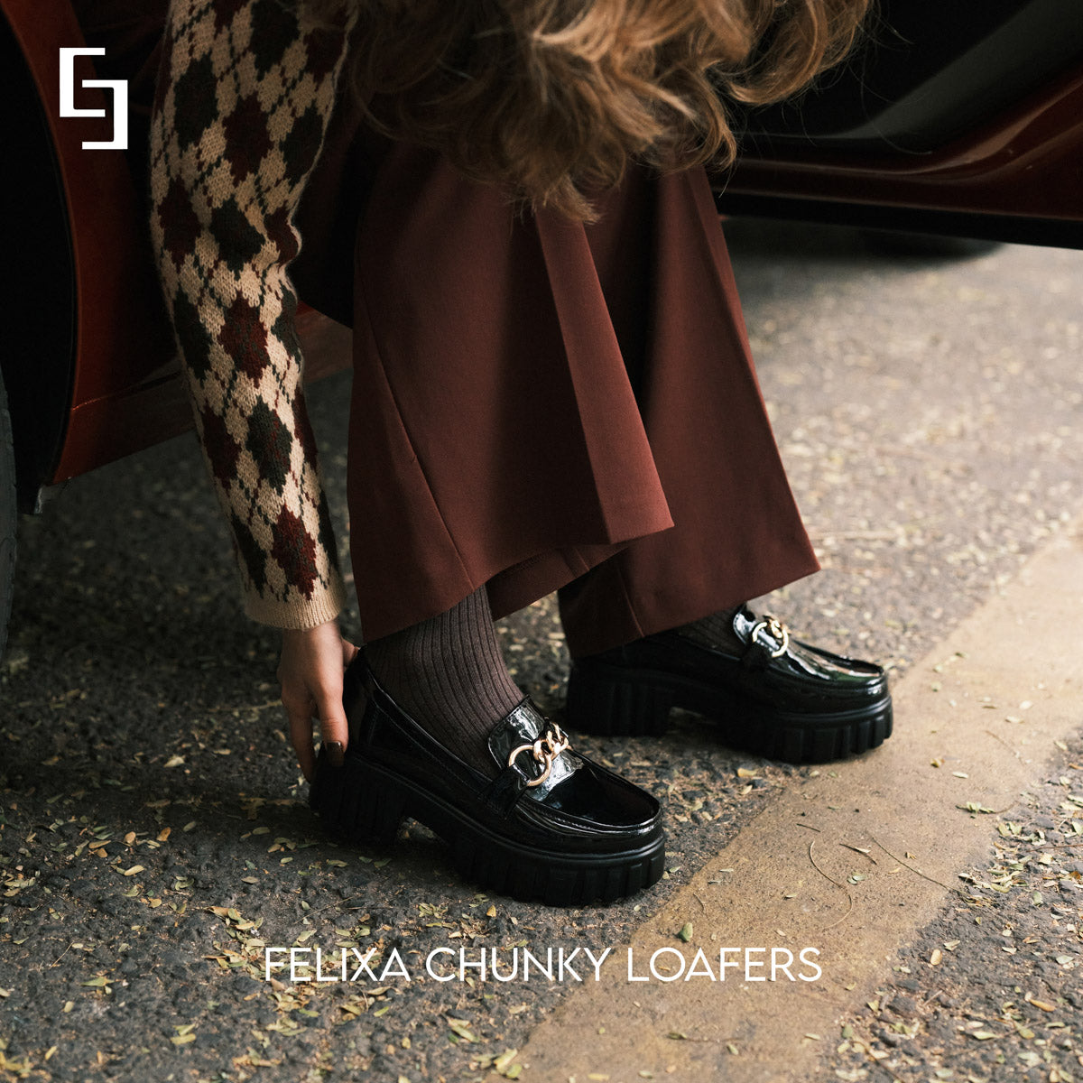 Felixa Embellished Chunky Loafers