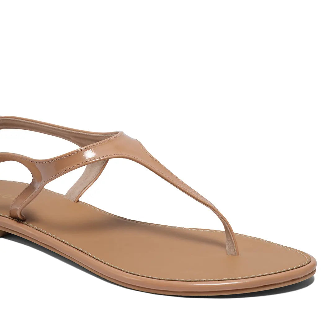 Fiona T-Strap Flats AB Footwear