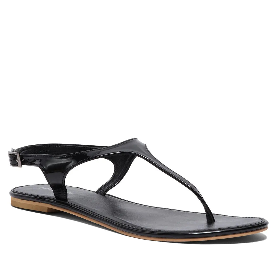 Fiona T-Strap Flats AB Footwear