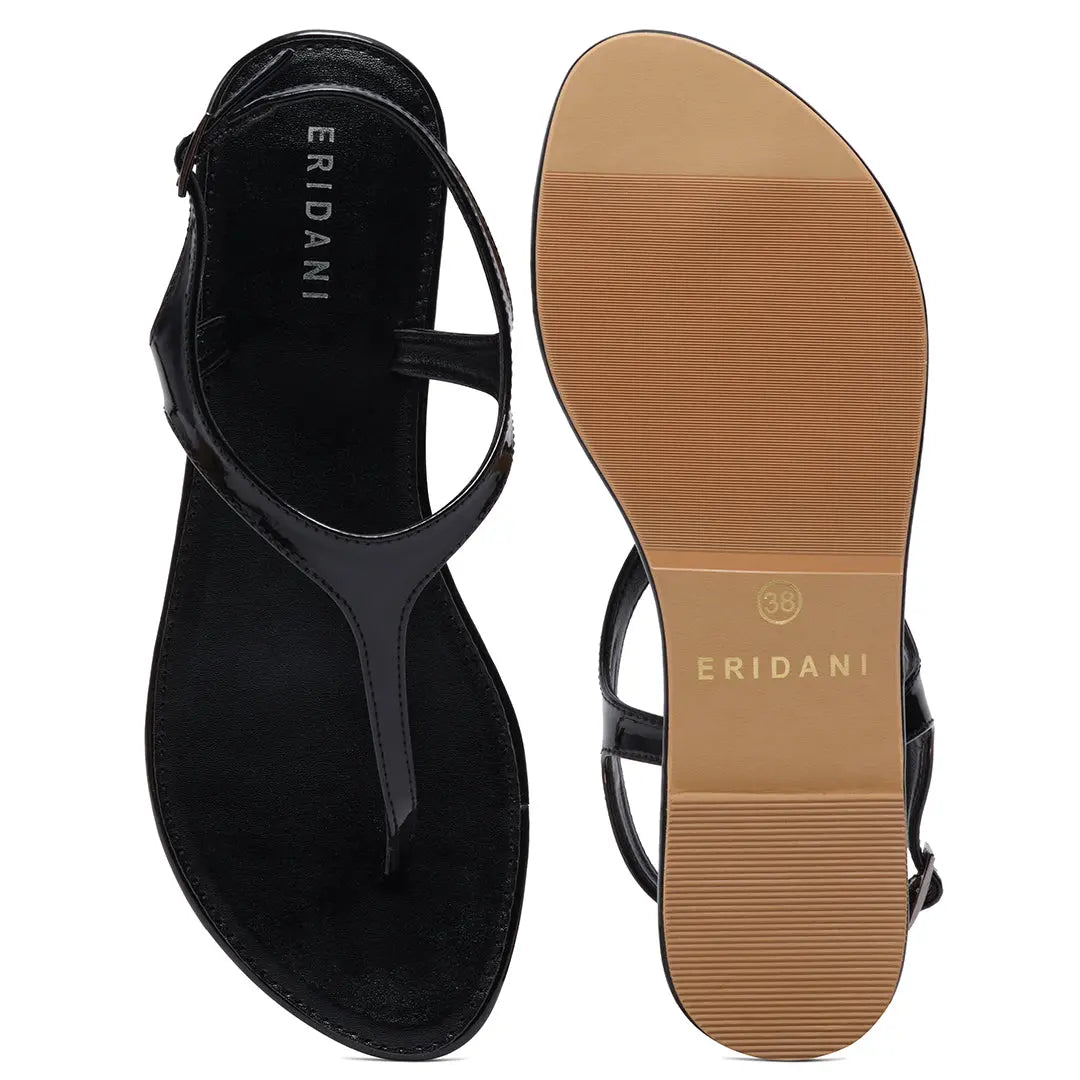 Fiona T-Strap Flats AB Footwear
