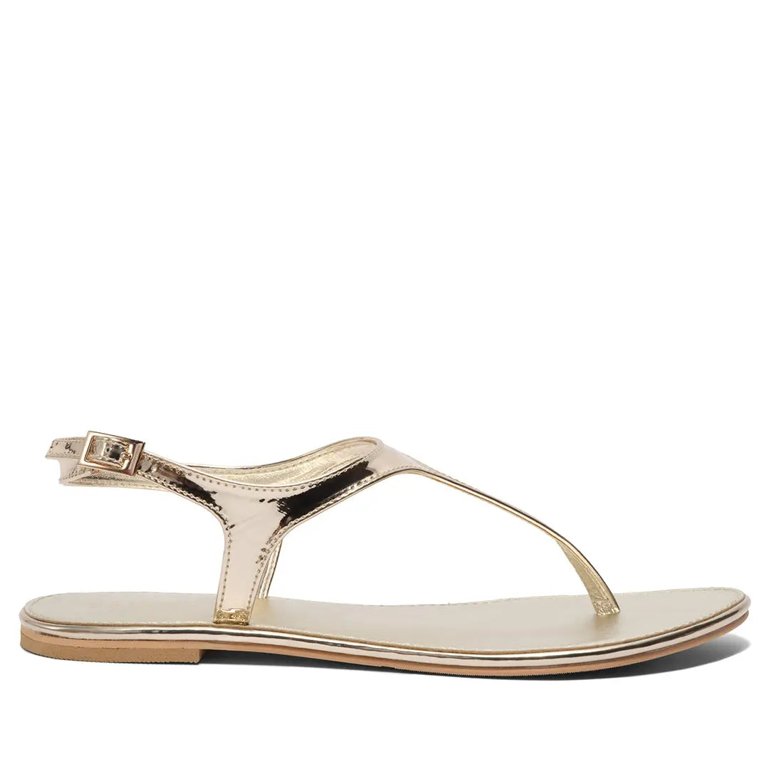 Fiona T-Strap Flats AB Footwear