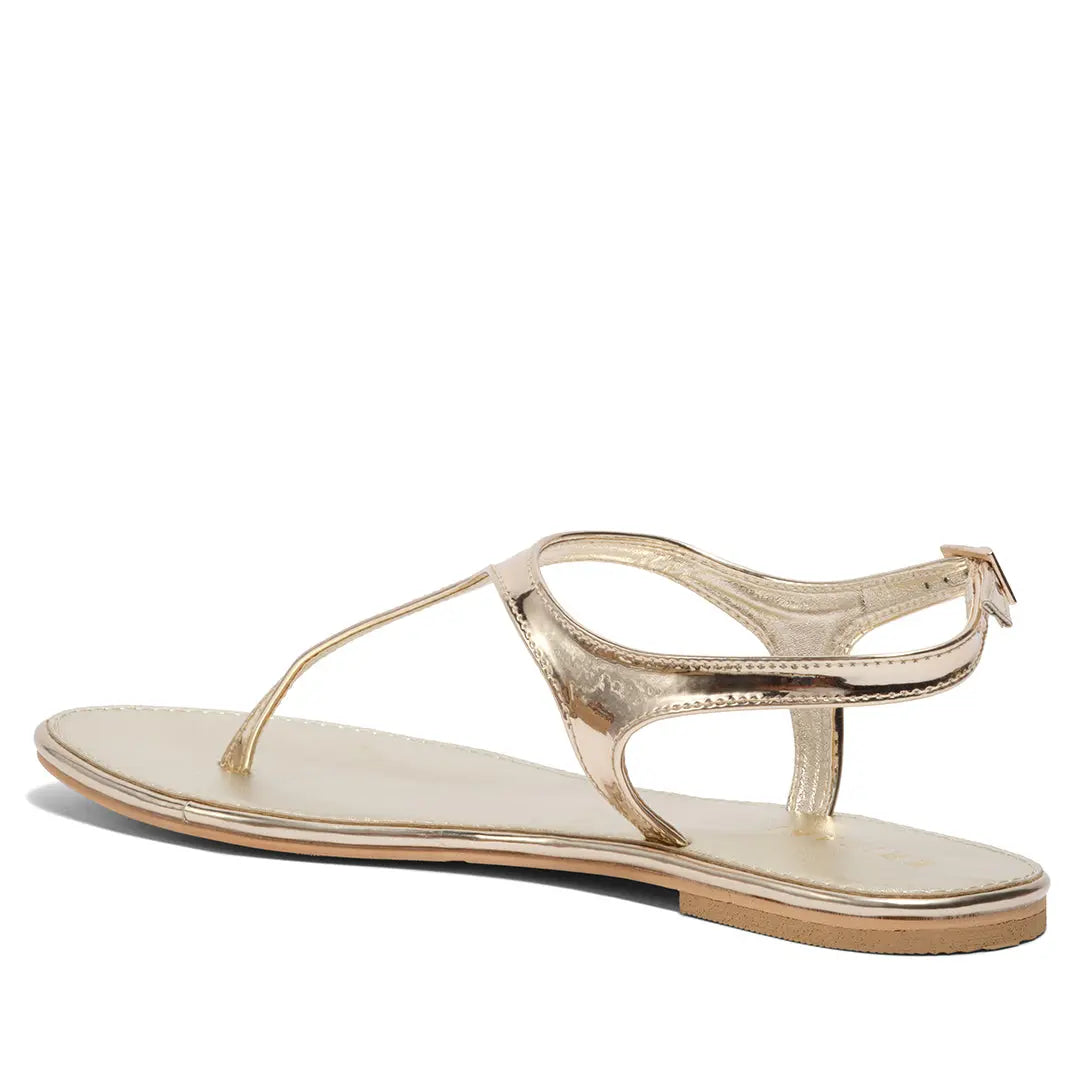 Fiona T-Strap Flats AB Footwear