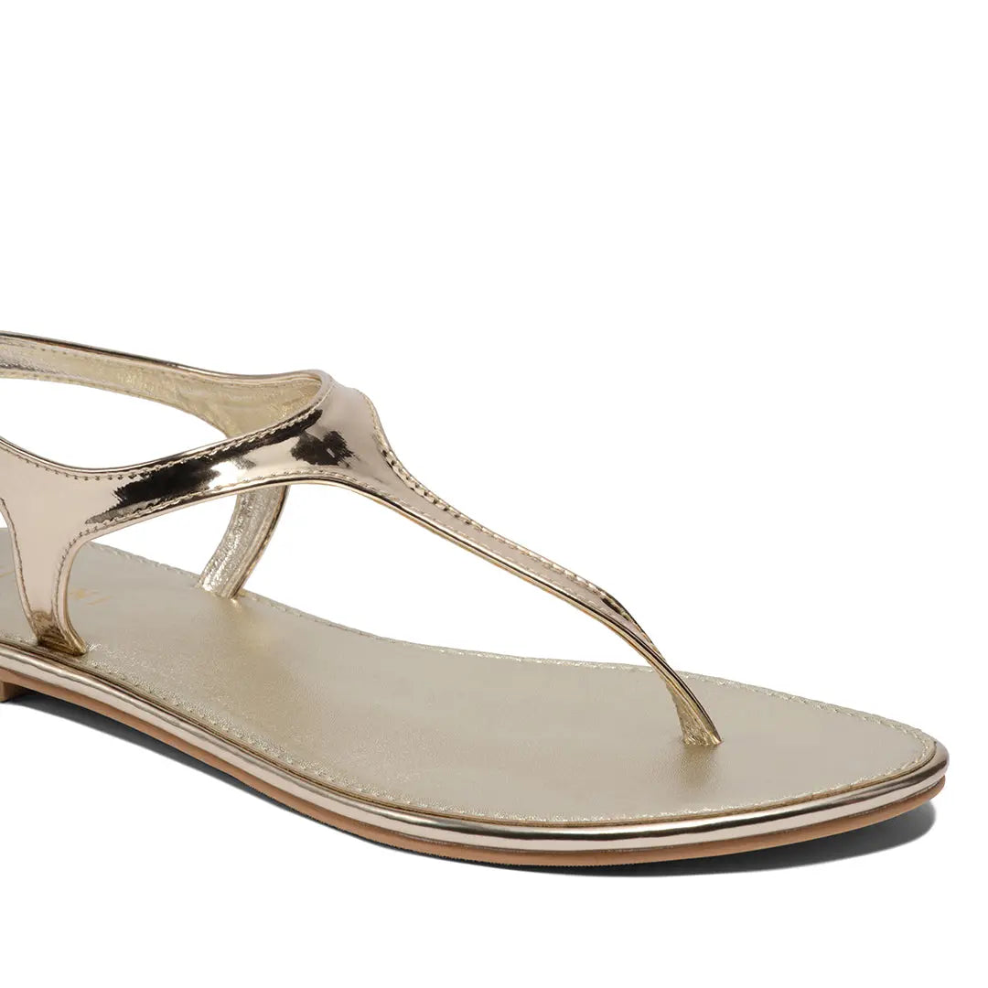 Fiona T-Strap Flats AB Footwear