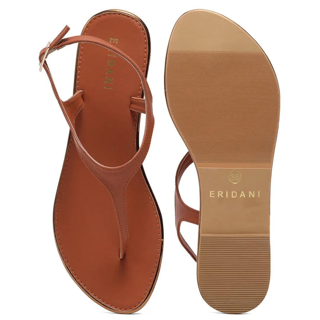 Fiona T-Strap Flats AB Footwear