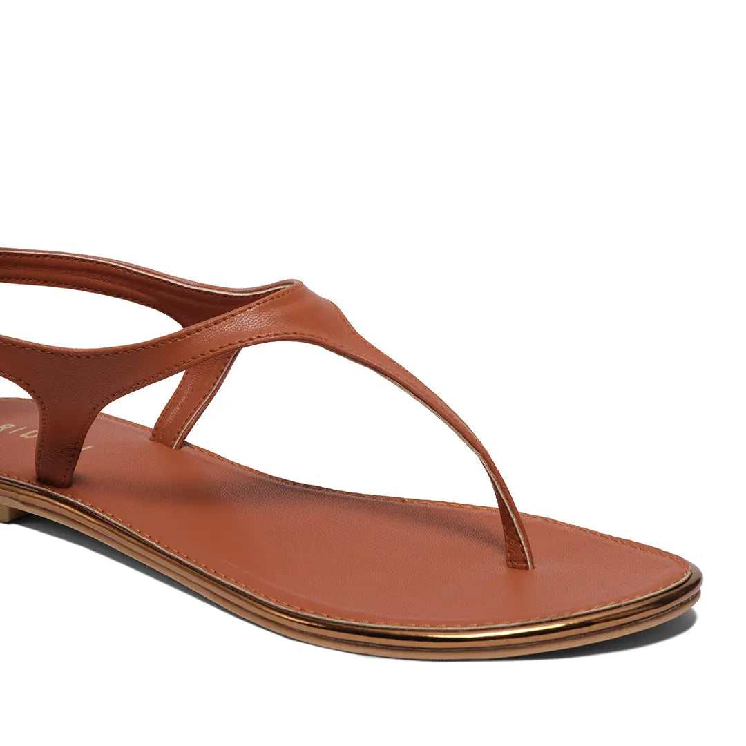 Fiona T-Strap Flats AB Footwear